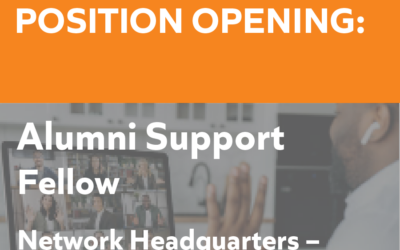 Position Opening | Alumni Support Fellow